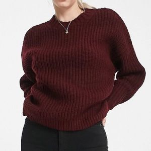 Crewneck Chunky Ribbed Sweater